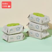 babycare 新生儿手口湿巾 带盖 80抽x5包x6件