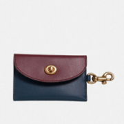 COACH 蔻驰 79232 GB4EJ9 女士迷你红蓝拼色皮质手拿包