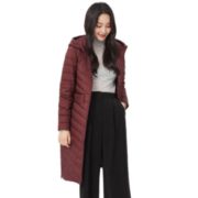 反季好价！ SNOW FLYING 雪中飞 X90130888 女士中长款羽绒服 119元（包邮，需用券）
