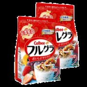 日本 卡乐比 代餐水果麦片 700g*2袋 经典复合水果口味