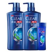 88VIP！CLEAR 清扬 活力运动薄荷 男士去屑洗发露（ 500ml*2+100g）