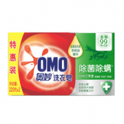 除菌除螨！OMO 奥妙 洗衣皂 桉树艾草香型220g*2（新老包装随机发货）