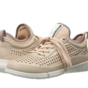 36码！ECCO 爱步 Intrinsic 盈速系列 女士简约牛皮系带运动板鞋 860013 到手￥594.62