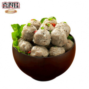 PLUS会员！ 喜得佳  正宗手打黑椒牛肉丸 250g