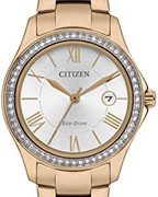 Citizen 西铁城 FE1143-88A 施华洛世奇水晶光动能女表 含税到手￥730.18