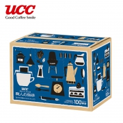 咖啡续命：UCC 悠诗诗 职人滴漏式挂耳咖啡粉 7gx100袋