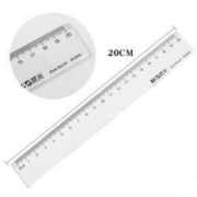 M&G 晨光 ARL96004 学生绘图直尺 20cm 1把装