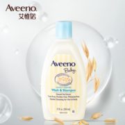 Aveeno 艾维诺 天然燕麦 婴儿洗发水沐浴露二合一 354ml