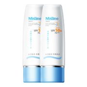 水润防晒！Mistine 小蓝帽水润身体防晒乳 SPF50 PA+++ 70ml*2支