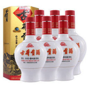 古井贡牌 古井贡酒 六角贡 45度 500ml*6瓶 整箱装 浓香型白酒