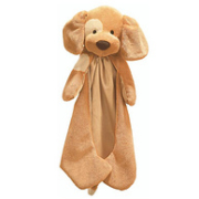 哄娃神器，Gund Spunky Dog Huggybuddy 双面婴儿安抚毯