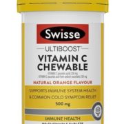 Swisse Ultiboost 维生素C天然橙味咀嚼片 110片