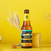 世界啤酒大赛金牌！SUNMAI 金色三麦 蜂蜜拉格精酿啤酒330ml *1支礼盒装9.9元包邮（需领券）