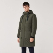 限码：Semir 森马 13D088131521 男士连帽工装羽绒服