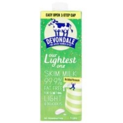 Devondale 德运 脱脂高钙纯牛奶 1000ml*10盒