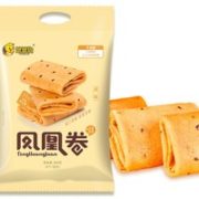 美味酥脆！笨笨狗 凤凰鸡蛋卷饼干 约25包* 2件