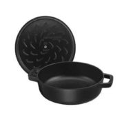法国国宝级锅具！Staub 椭圆形带盖铸铁砂锅 24cm 到手￥881.04