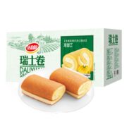88VIP！ 达利园 瑞士卷 香蕉味 1500g 19.95元包邮（多重优惠，返10元猫超卡后）