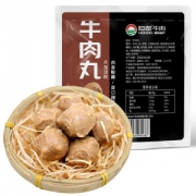 PLUS会员 恒都 无淀粉牛肉丸 200g*2袋*8件