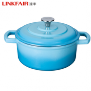 PLUS会员！ LINKFAIR 凌丰 LFJZ-22S 珐琅汤锅 22cm 139元包邮（双重优惠）