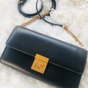 Michael Kors 迈克·科尔斯  Mindy 真皮手拿包斜挎包 到手约￥669.39