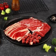 BRIME CUT 谷饲原切烧烤牛肉全家福套餐1288g+原切牛仔骨200g