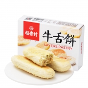 聚划算百亿补贴：稻香村 牛舌饼360G*2