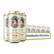 88VIP： EICHBAUM 爱士堡 小麦白啤酒 500ml*24瓶