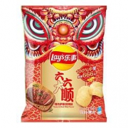 京东PLUS会员：乐事 得克萨斯烧烤味 薯片 135克 *8件