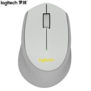 Logitech罗技 M275(M280) 鼠标  灰色 带无线2.4G接收器