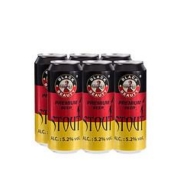 全麦12°P精酿黑啤酒500ml*6罐/12罐