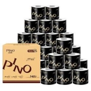 心相印 品诺 黑色经典系列 有芯卷纸 4层*140g*27卷 *4件