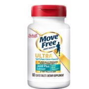 MoveFree 益节 UC2速效骨胶原蛋白 维骨力维生素D3 60粒 白瓶