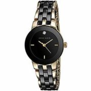 Anne Klein AK/1610BKGB 女士镶钻时装腕表  含税到手￥200.82