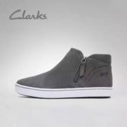 2020秋冬新款！Clarks 其乐 Pawley Adwin 女士反毛皮休闲短靴   含税到手约￥318