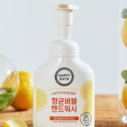 爱茉莉 Happy Bath 泡沫洗手液 250ml 柠檬罗勒叶香味