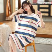 柔软亲肤！胭脂楼兰 女士家居睡衣裙 19.9元（包邮，需用券）