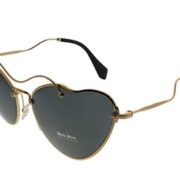 prime会员！Miu Miu 缪缪 金色复古猫眼太阳眼镜 MU55RS 7OE1A1   直邮含税到手新低￥576.51