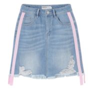 Meters bonwe 美特斯邦威 758173 时尚牛仔半身裙