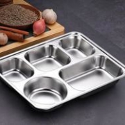 WORTHBUY 沃德百惠 304不锈钢饭盒 大号5格 1300ml