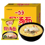 百亿补贴！今麦郎 一勺子 骨汤原味 方便面 100g*24包 22.5元包邮（需用券）