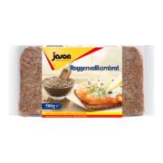 临期品： jason 捷森 低脂高纤黑麦面包 500g