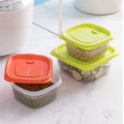 16日0点！CHAHUA 茶花 带盖保鲜收纳盒 方形780ml+长方形830ml 6个装