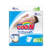 22点开始、PLUS会员！ GOO.N 大王 维E系列 婴儿纸尿裤 S84片