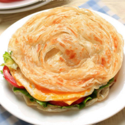 松脆酥软！台湾风味手抓饼80g*20片