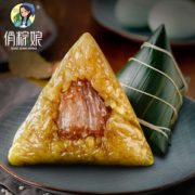 7日0点！ 俏粽娘 嘉兴风味手工大肉粽子 4个装