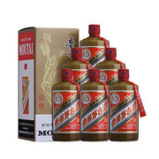 茅台（moutai）贵州茅台酒 茅台飞天精品 53度 500ml*6 酱香型白酒 箱装