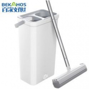 京东PLUS会员： BEKAHOS 百家好世 免手洗胶棉拖把 33cm 2个头 *2件