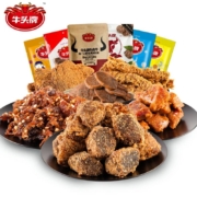 牛头牌 牛肉干 全家福336g
