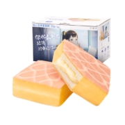 三只松鼠 雪芙蕾 蛋糕1kg整箱